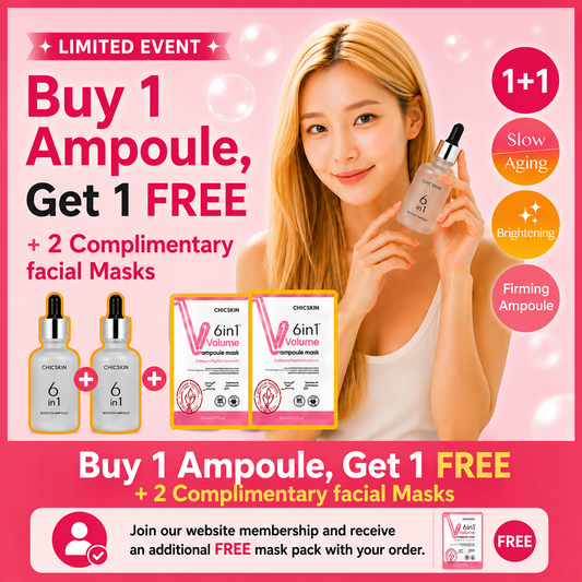 CHICSKIN 6in1 Ampoule 1+1 Limited Event Set