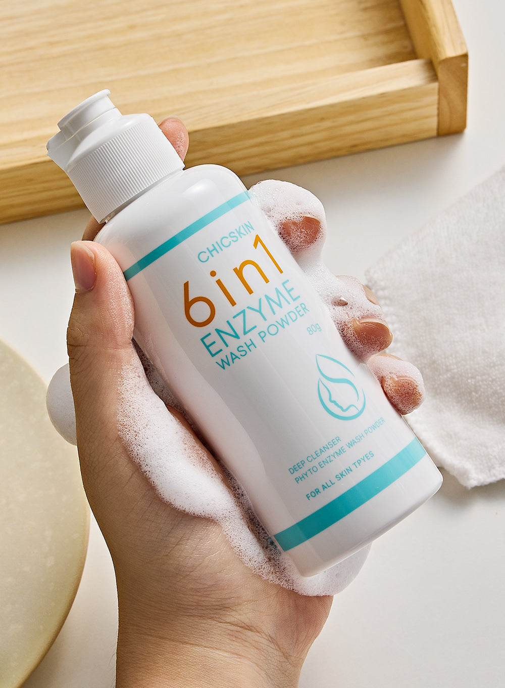 CHICSKIN 6in1 Enzyme Wash Powder 80g – Chicskin