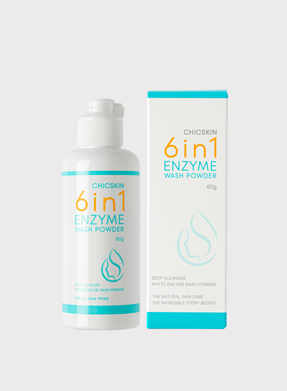 CHICSKIN 6in1 Enzyme Wash Powder 80g – Chicskin