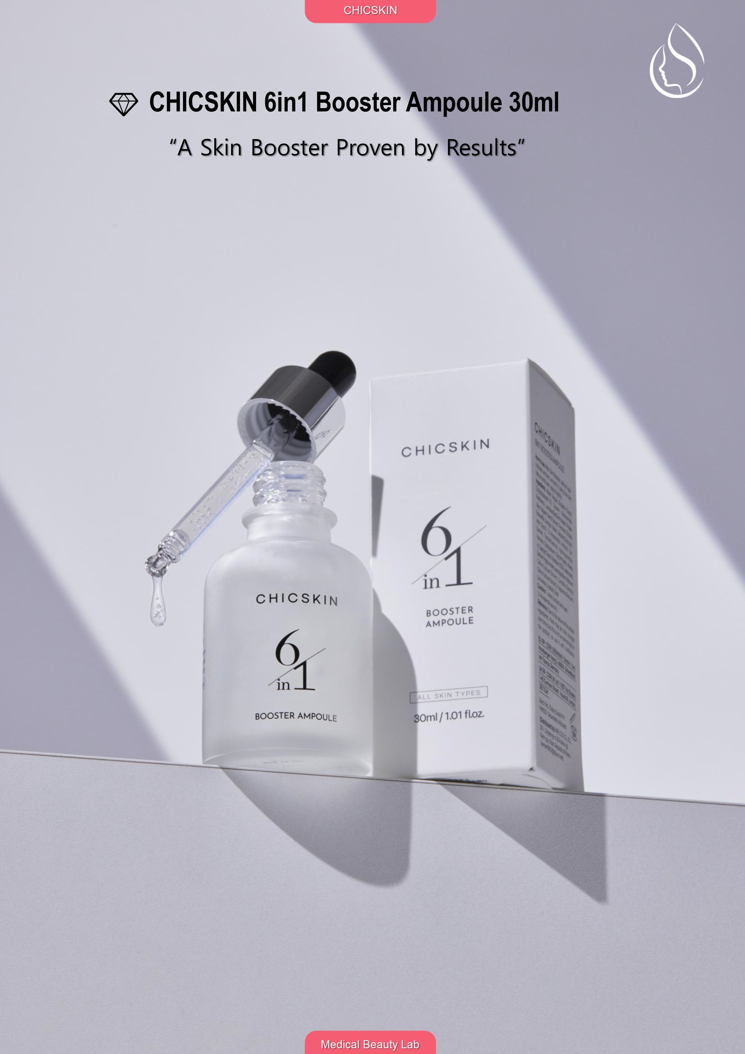 CHICSKIN 6in1 Booster Ampoule 30ml – Chicskin