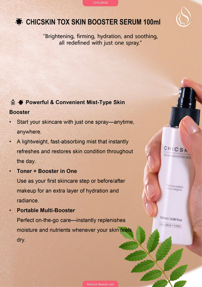 CHICSKIN 6in1 TOX Skin Booster Serum 100ml